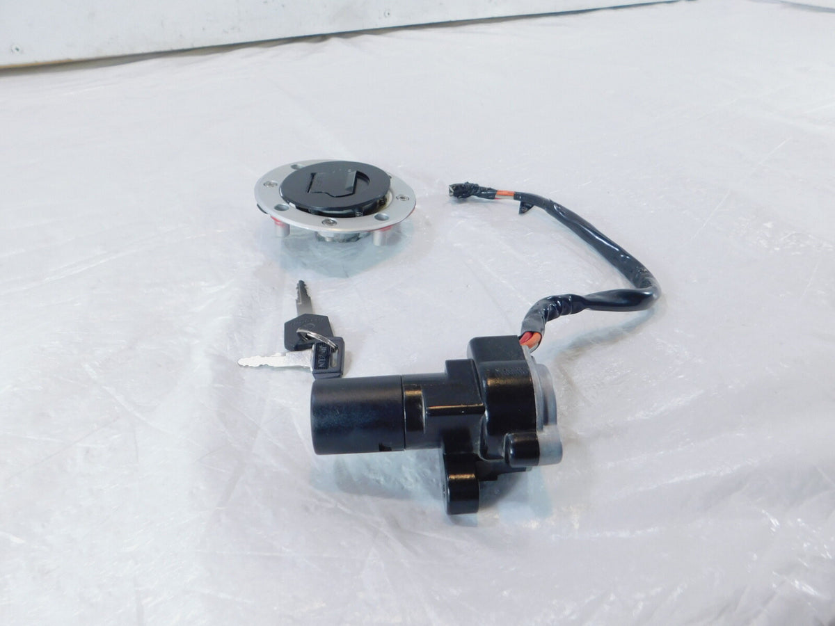 Suzuki RF600R & RF900R Ignition Key Switch Fuel Petrol Gas Tank Cap Lid Lock Set - C3 Cycle