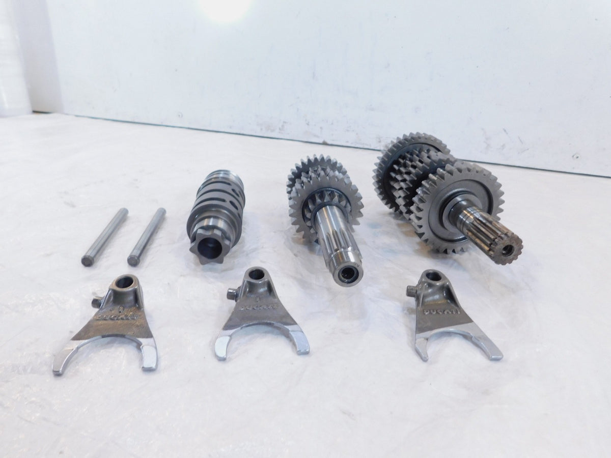 Ducati Sport Touring ST2 ST4 & Superbike 748 996 Transmission Gear Drum & Forks - C3 Cycle
