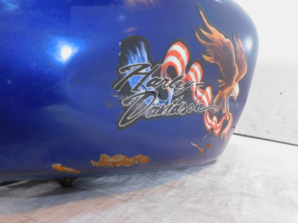 Harley Davidson Sportster XLH 883 1000 1100 & 1200 Blue Fuel Gas Petrol Tank