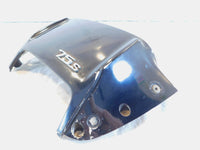 86-95 BMW K75S Black Front Upper Headlight Center Cover Fairing Cowl Panel Trim - C3 Cycle