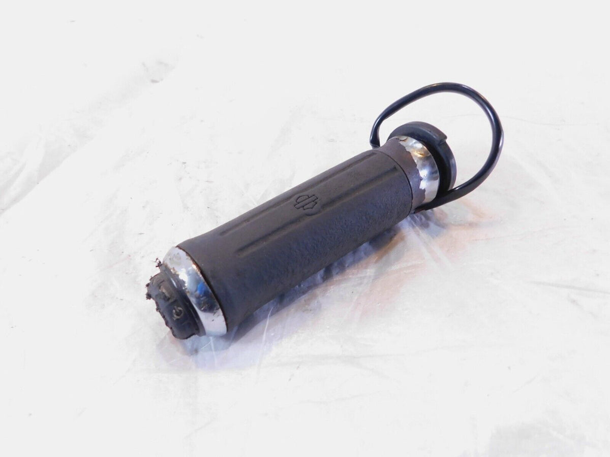 Harley Davidson Dyna Sportster Softail Black Heated Left Handlebar Hand Grip - C3 Cycle