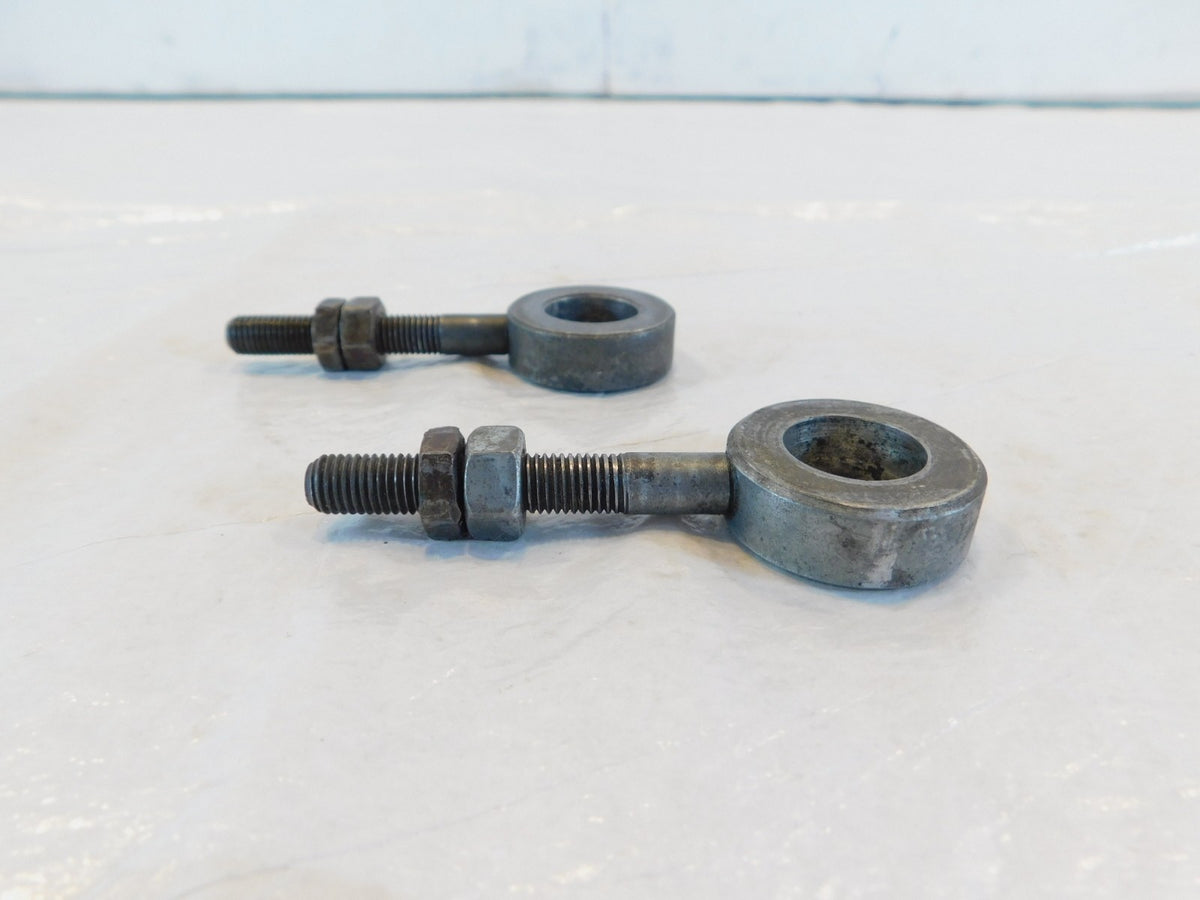 Pair Harley Davidson Ironhead Sportster 900 & 1000 Rear Axle Adjuster Bolts - C3 Cycle