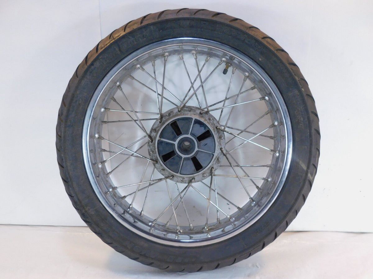 Royal Enfield Classic Bullet 500 EFI B5 C5 Rear Laced Wheel Rim & Tire 2.5"x18" - C3 Cycle
