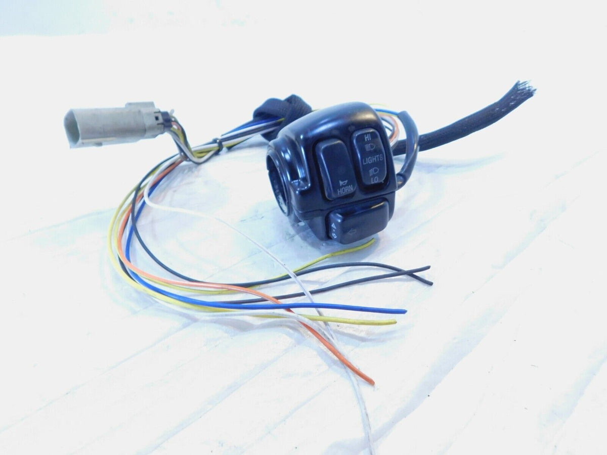 Harley Davidson Softail Dyna Sportster Left Handlebar Horn Turn Signal Switches - C3 Cycle
