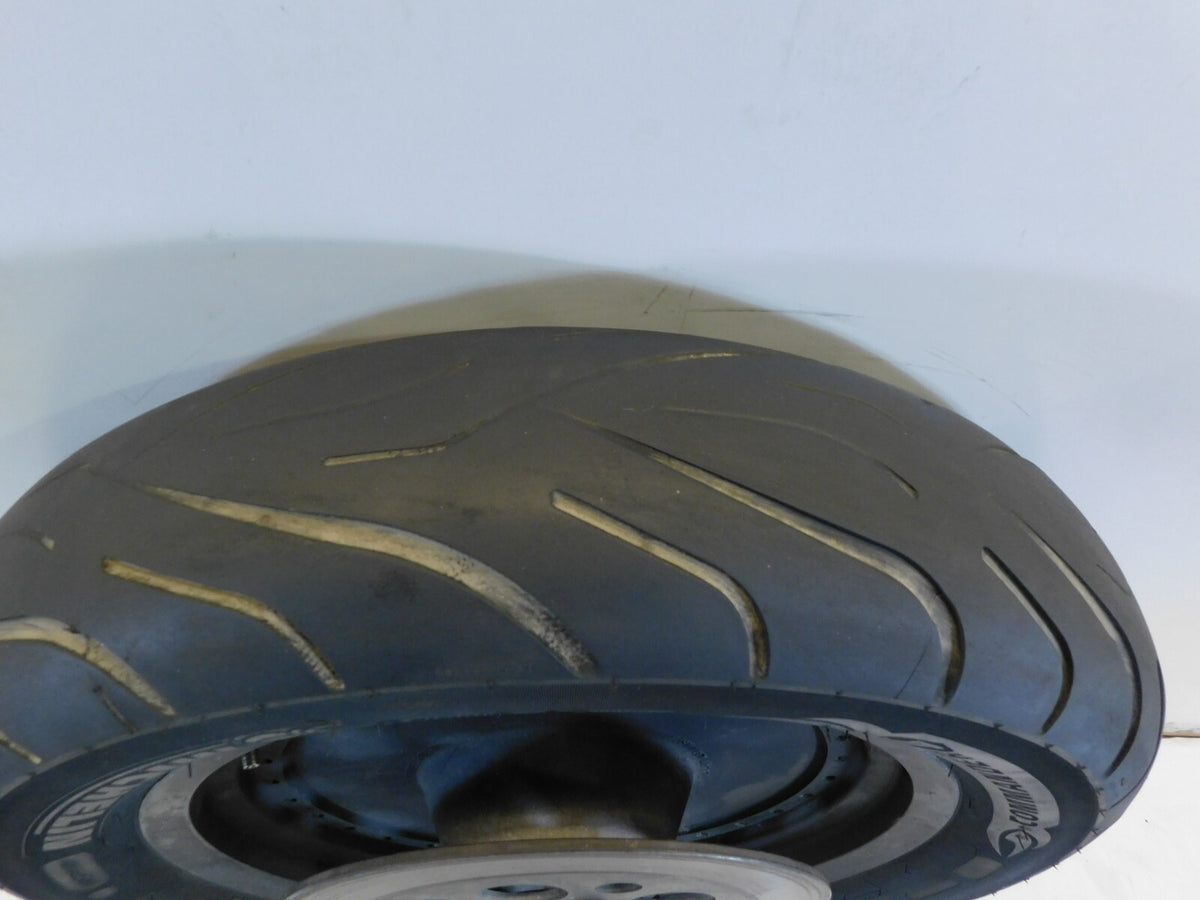 Harley Davidson Sportster 883 1200 & Softail Fat Boy Solid Black Rear Wheel Rim - C3 Cycle