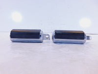 Harley Touring FXR Dyna Sportster & Softail Metal & Rubber Footpegs Footrests - C3 Cycle