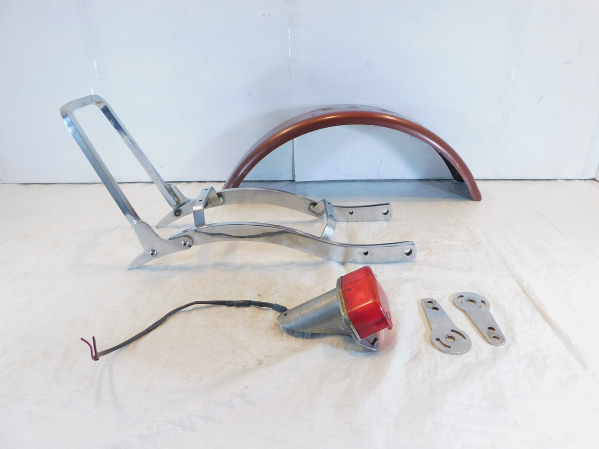 Harley Davidson Sportster 900 & 1000 Rear Passenger Backrest Sissybar & Fender - C3 Cycle