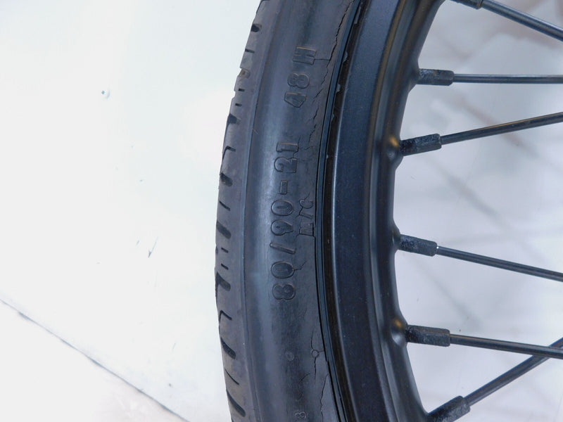 00-05 Harley Davidson Sportster 883 & 1200 Custom Laced Front Wheel Rim 21" Bent