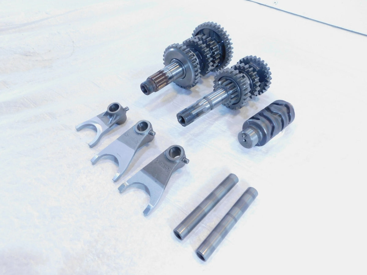 1986-1995 Suzuki Savage 650 LS650 Transmission Gears w/ Shifter Drum & Forks - C3 Cycle
