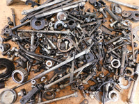 1991 Kawasaki Ninja ZX-11 ZX1100 Misc Nuts Bolts Brackets Hardware Parts Box Lot - C3 Cycle