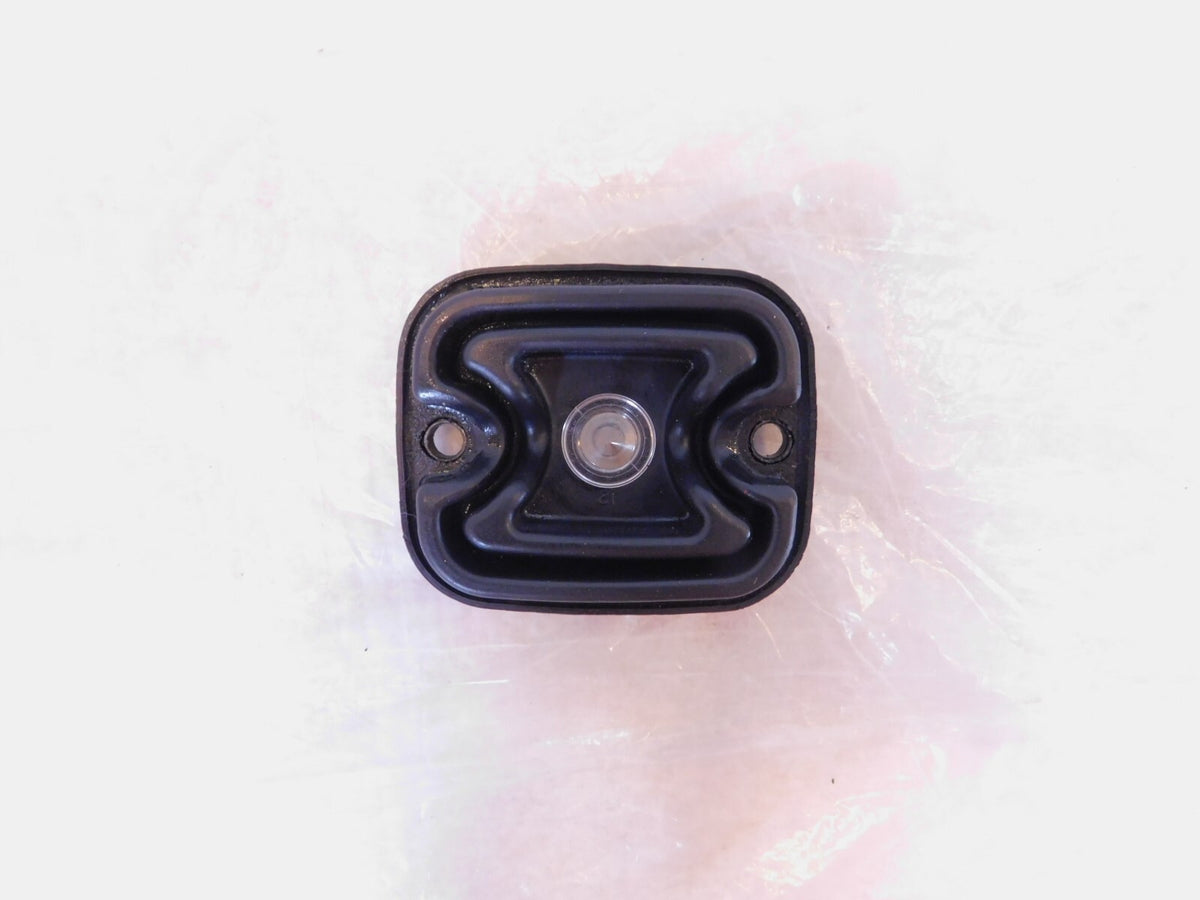 Harley Dyna Wide Glide Street Fat Bob Brake Master Cylinder Black Cover Cap Lid - C3 Cycle