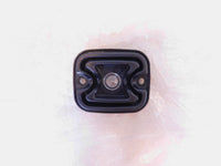 Harley Dyna Wide Glide Street Fat Bob Brake Master Cylinder Black Cover Cap Lid - C3 Cycle