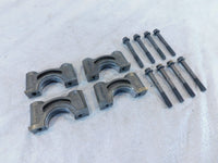 1986-95 BMW K75 K75C K75S K75RT Engine Crankshaft Bearing Bracket Clamps & Bolts - C3 Cycle