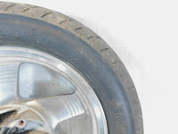 1999-2001 Kawasaki Vulcan 1500 VN1500 Nomad Cast Silver Front Wheel Rim & Tire - C3 Cycle