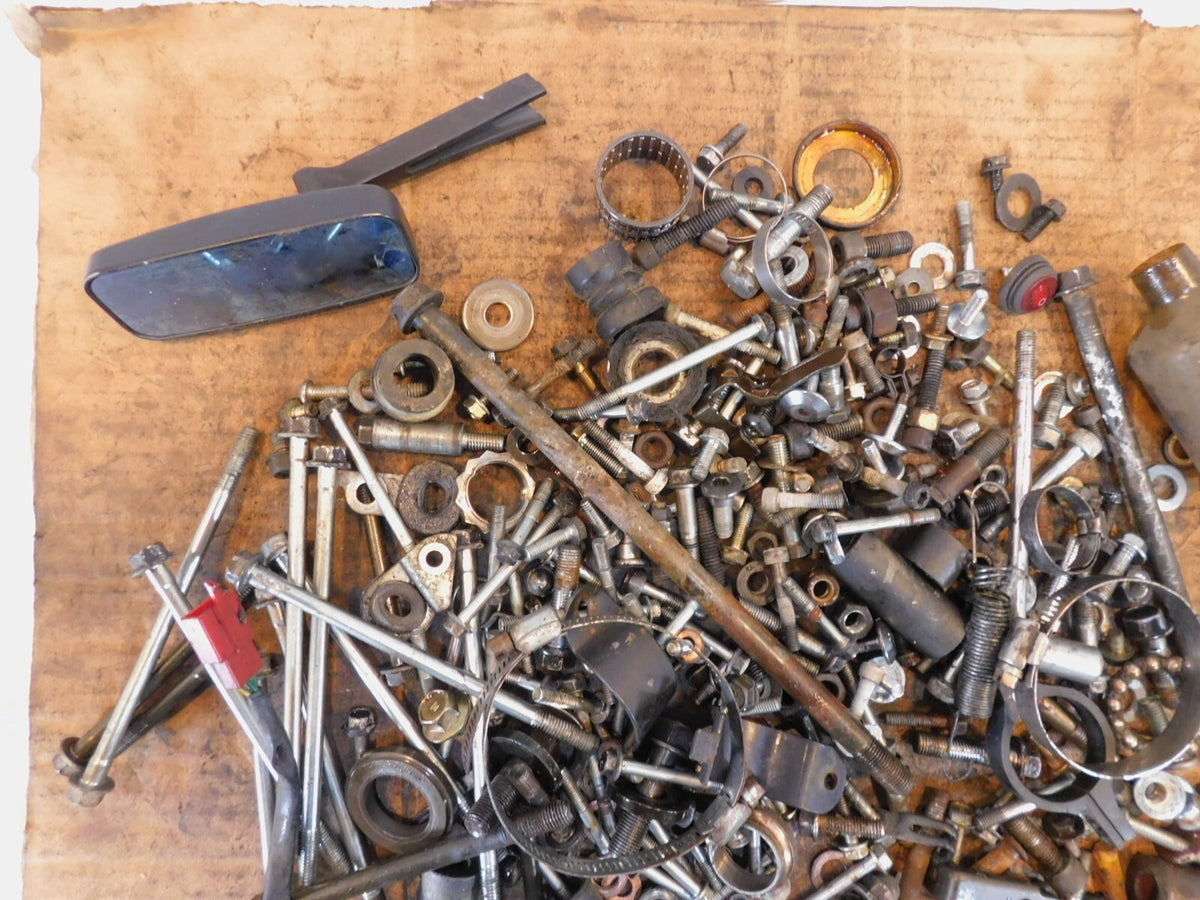 1997 Honda VT1100 VT1100C Shadow 1100 Spirit Nuts Bolts & Brackets Parts Box Lot - C3 Cycle