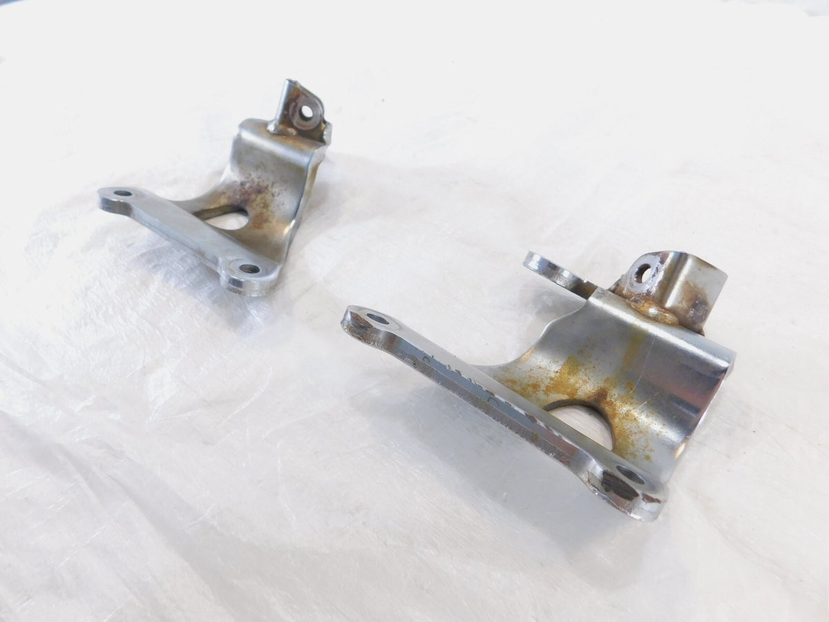 94-03 Honda Magna VF750 VF750C Front Left/Right Footpeg Footrest Mount Brackets - C3 Cycle