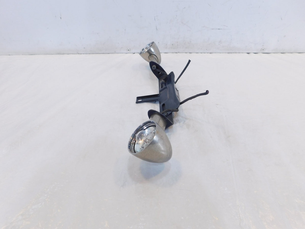Harley Sportster Dyna Rear Turn Signal Relocation & License Plate Mount Bracket - C3 Cycle