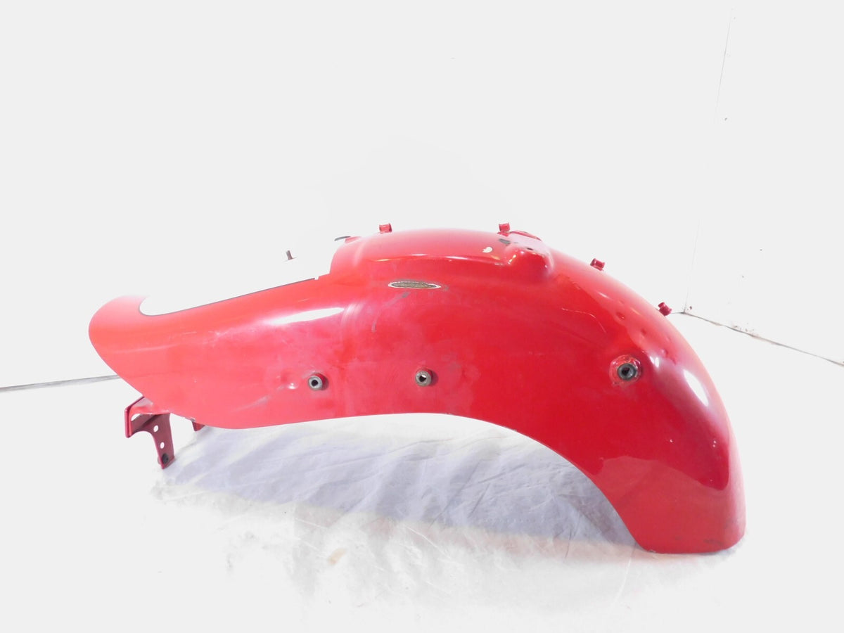 1995-1998 Honda VT1100 Shadow 1100 ACE Red & White Rear Wheel Cover Fender - C3 Cycle