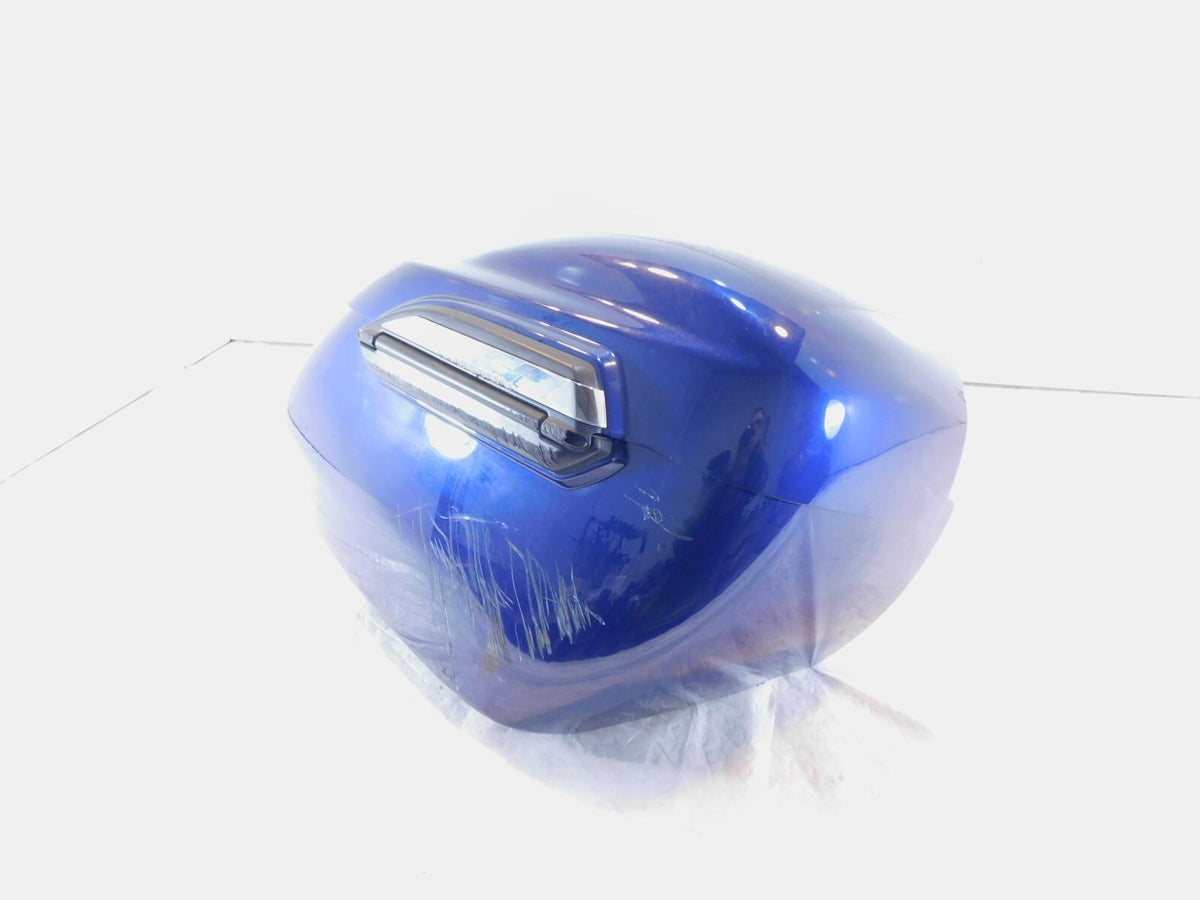 2013 Yamaha V-Star 1300 Deluxe XVS1300 XVS13CTF Blue Right Side Rear Saddlebag - C3 Cycle