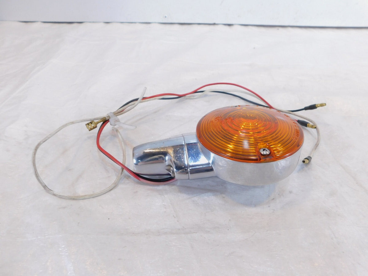 Harley Touring Softail Road King Electra Glide Front Turn Signal Indicator Light - C3 Cycle