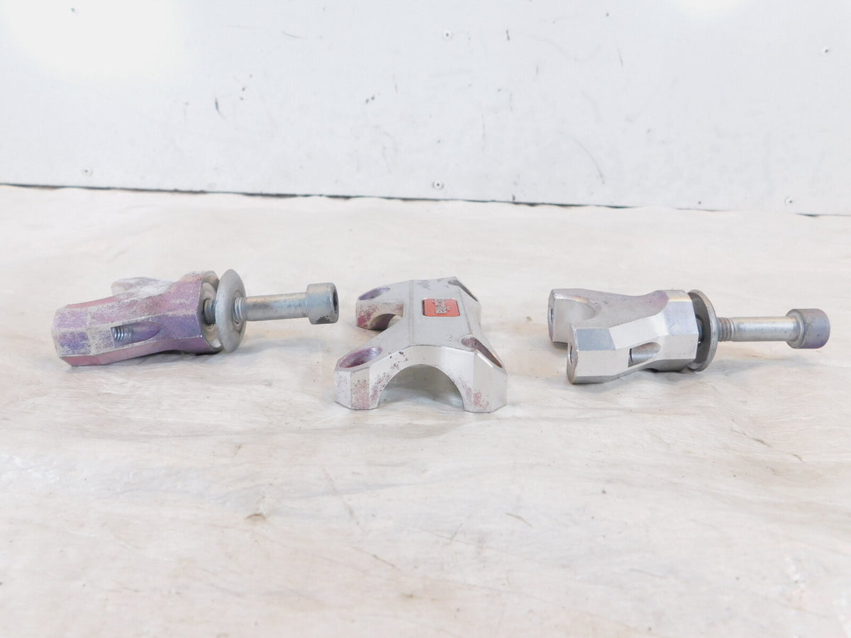 2006-2009 Aprilia Tuono 1000 RSV1000 Upper/Lower Handlebar Riser Bracket Clamps