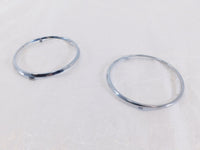 2005-15 Yamaha Majesty 400 YP400 Instrument Cluster Speedometer Panel Trim Rings - C3 Cycle