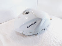 2021 & 2022 Kawasaki Z400 ER400 ABS White Gas Petrol Fuel Tank Cell Reservoir - C3 Cycle