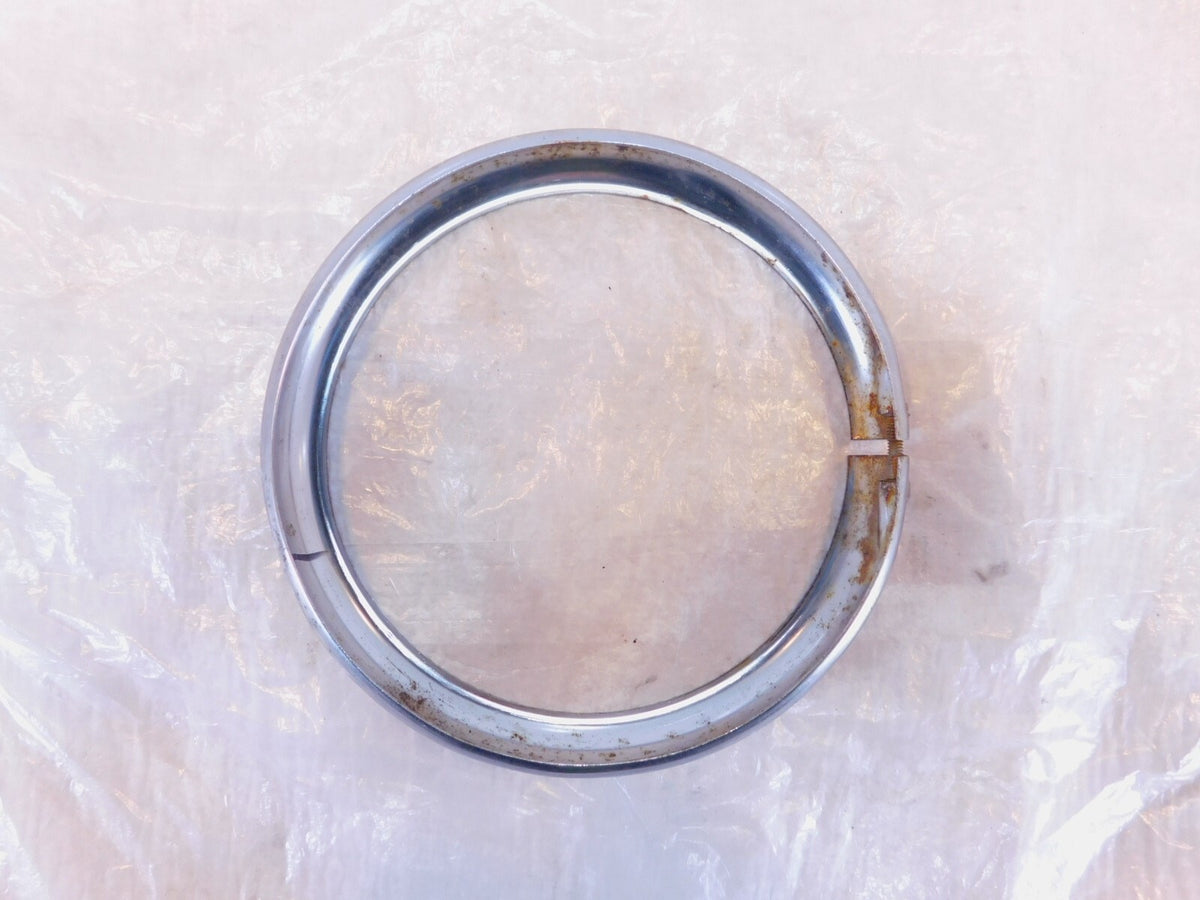 Harley Davidson Dyna FXR Softail & Sportster Chrome Front Headlight Trim Ring - C3 Cycle
