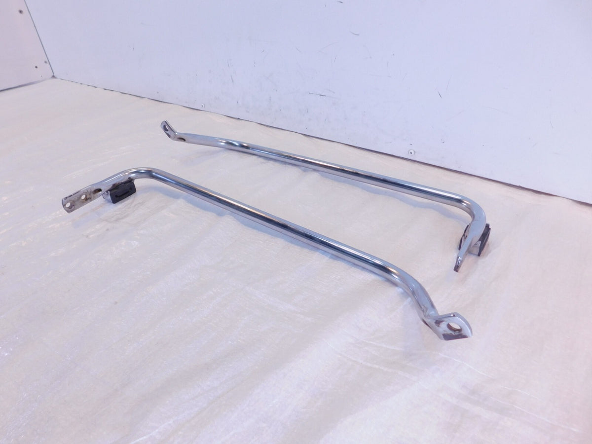 Harley Davidson Road King & Street Glide Left & Right Chrome Saddlebag Bracket