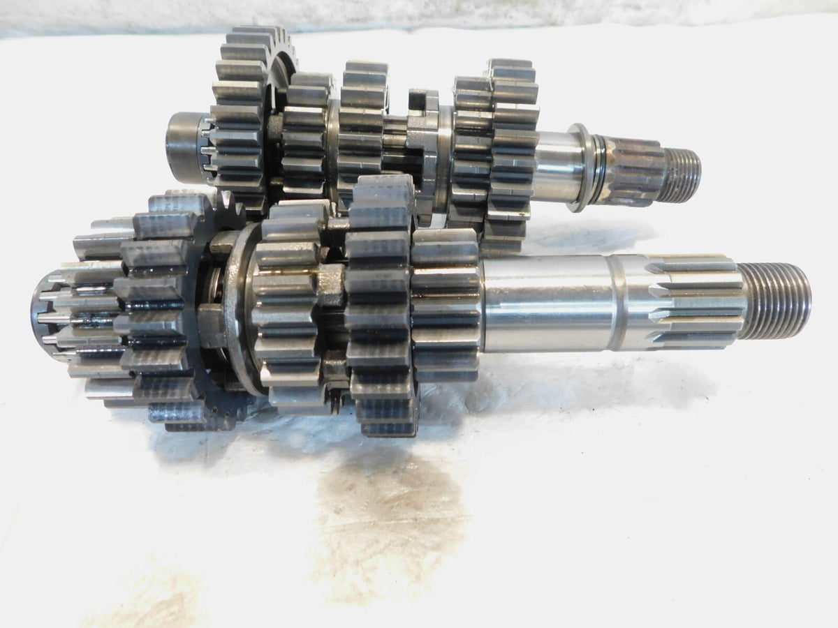 1990-1996 Kawasaki KL650 KLR650 Transmission Gears w/ Shifter Drum & Forks - C3 Cycle
