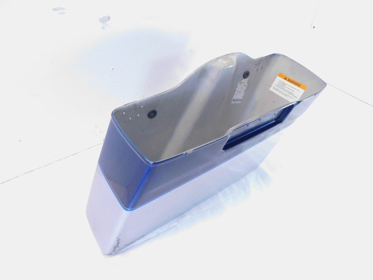 Harley Davidson Road King Street & Electra Glide Blue Right Saddlebag Bottom - C3 Cycle