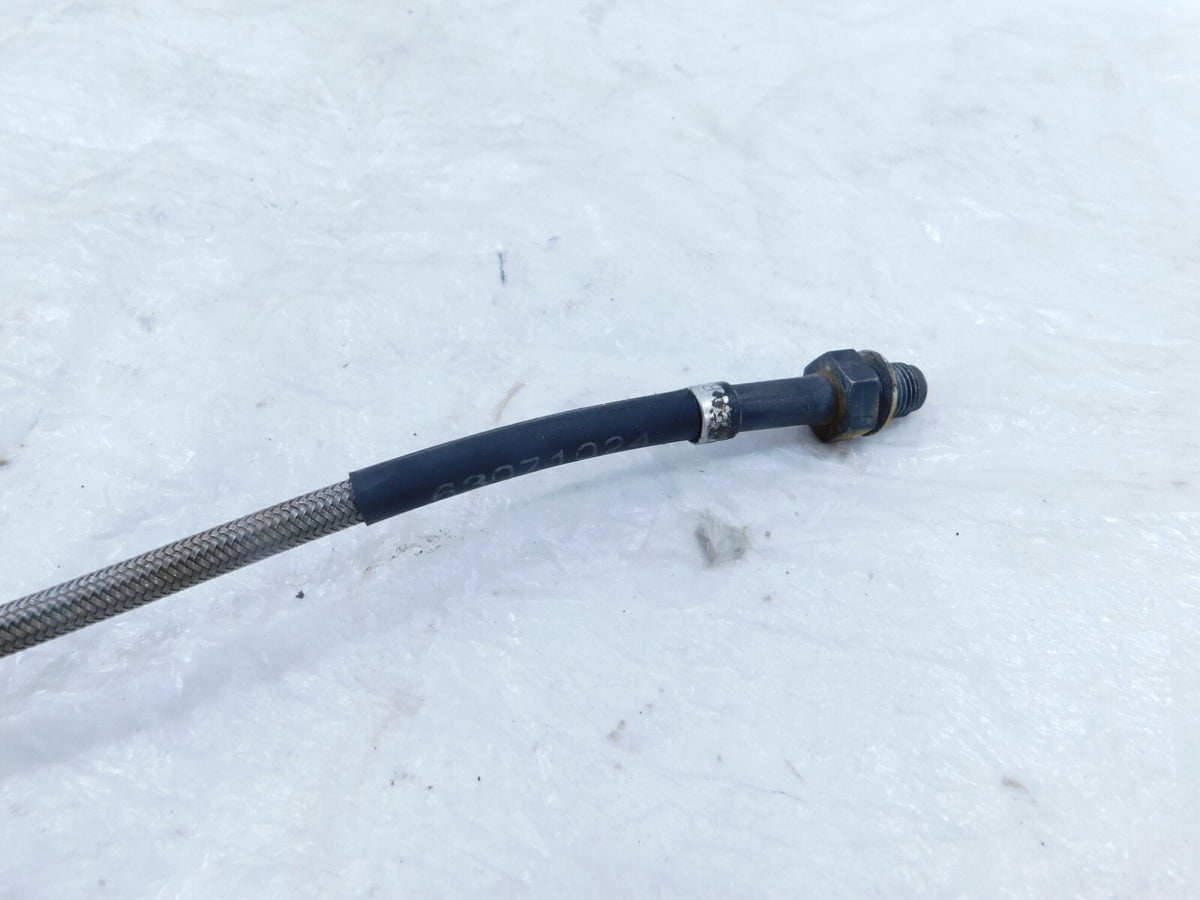 1976 76 Moto Guzzi Convert I V1000 Front Wheel Brake Caliper Hose Pipe Lines - C3 Cycle