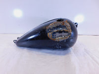 10-17 Harley Davidson Dyna Wide Glide & Street Bob Black Fuel Gas Tank - DENTED - C3 Cycle