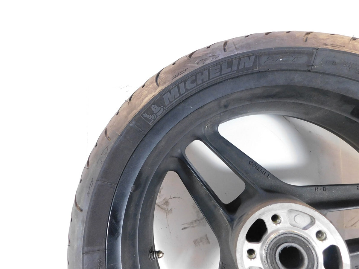 2009-2010 Harley Davidson Sportster XR1200 XR 1200 Cast Rear Wheel Rim & Tire - C3 Cycle