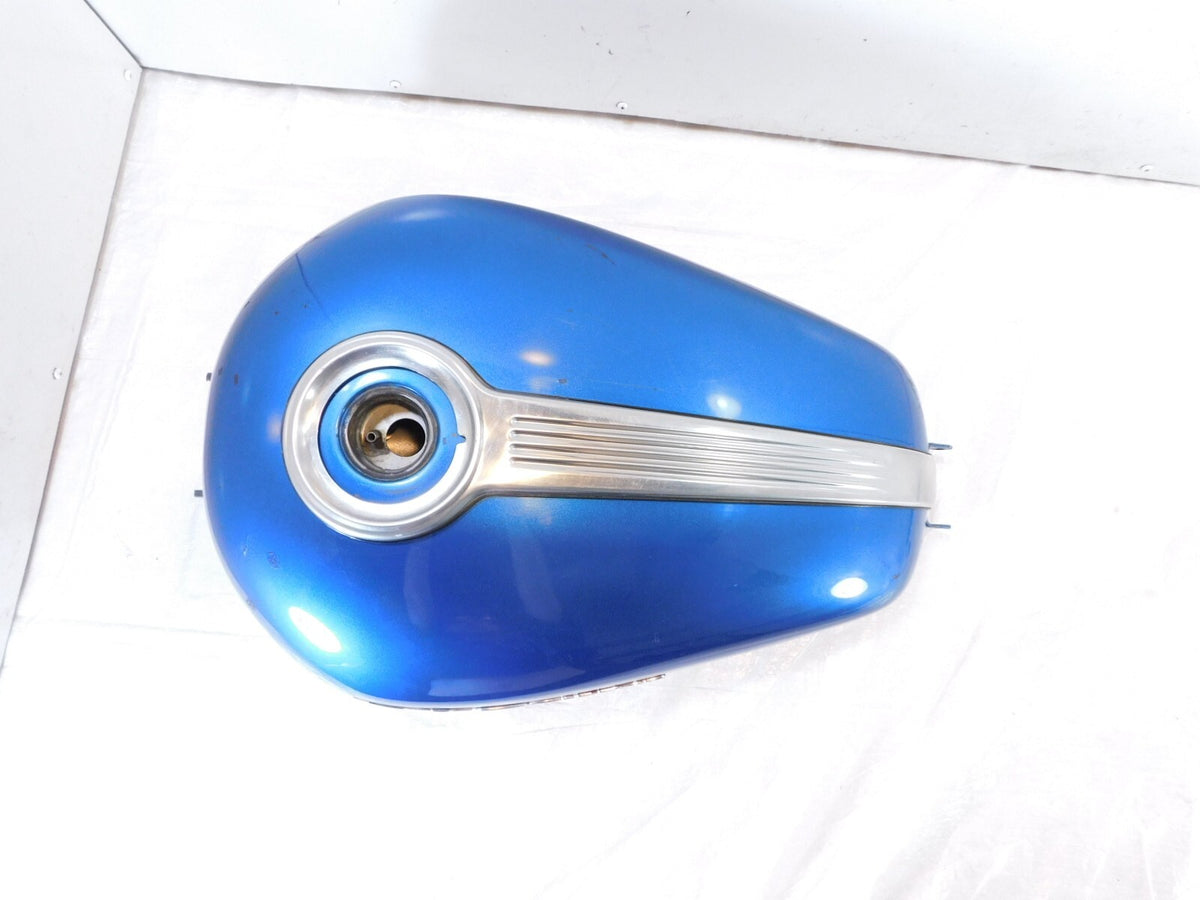 Harley Davidson Sportster 883 & 1200 Custom & Low Blue 4.5 Gallon Fuel Gas Tank