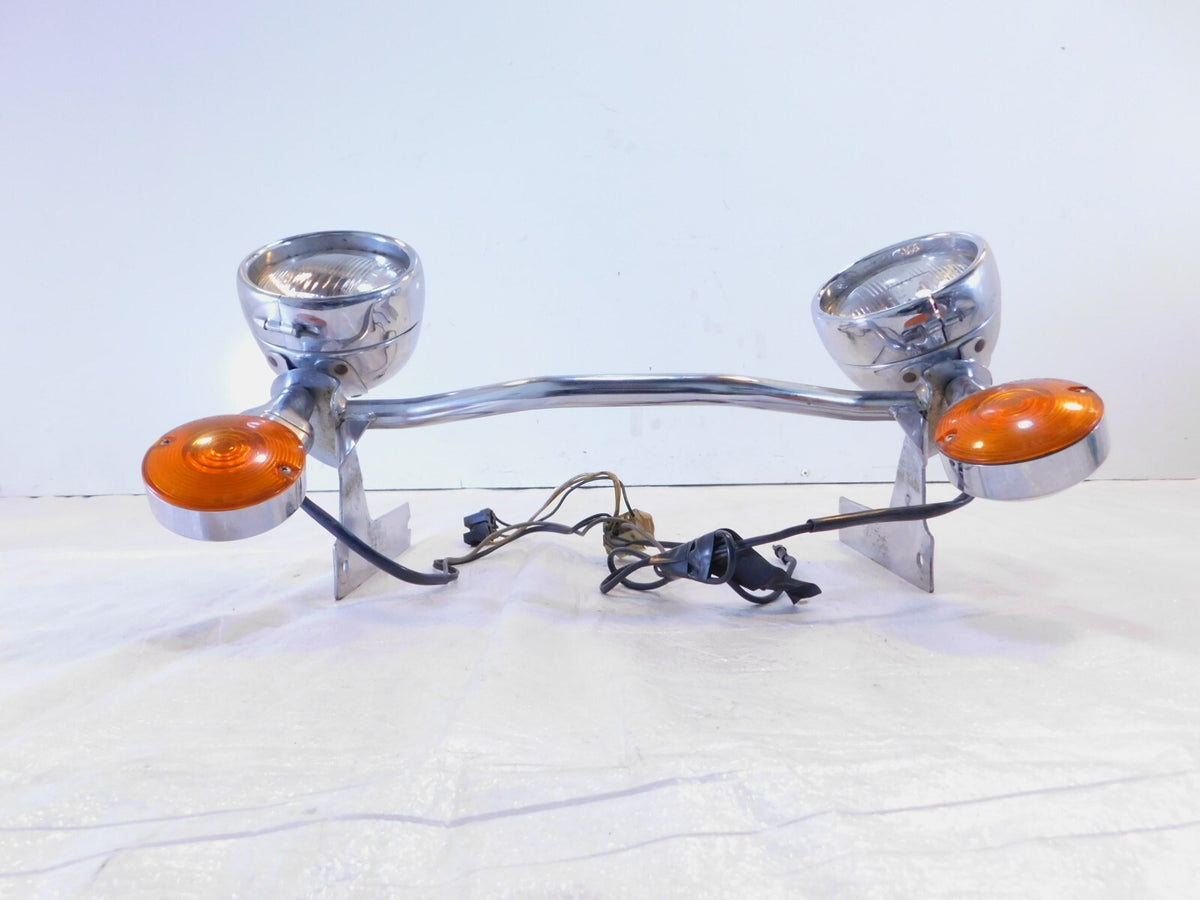 Harley Davidson Electra Glide Classic Ultra & Sport Auxiliary Fog Lights & Bar - C3 Cycle