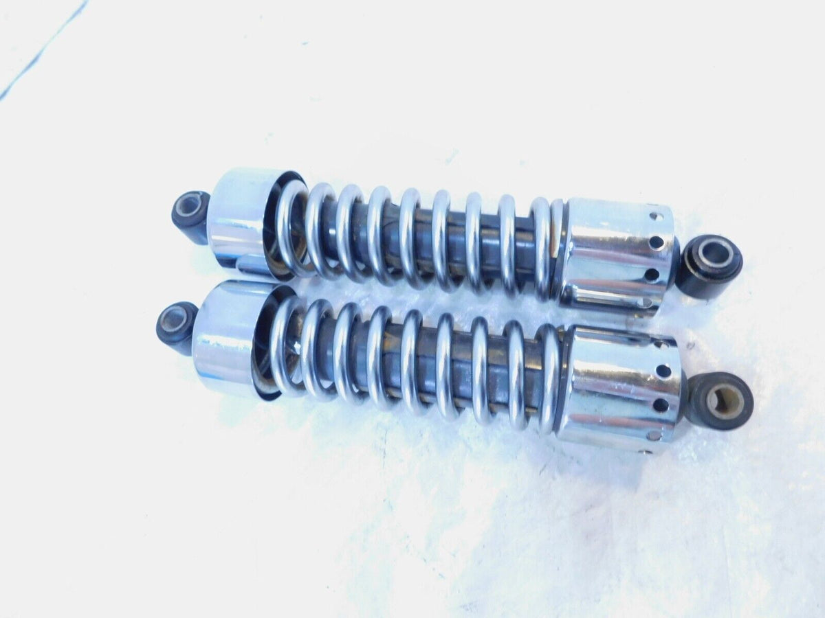 2001-2005 Harley Davidson Dyna FXDL Low Rider Chrome Rear Shock Absorbers - C3 Cycle