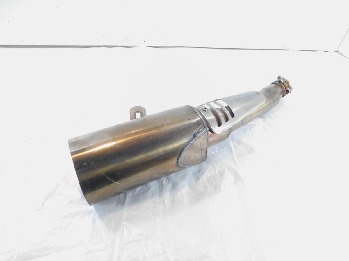 2002 MZ Skorpion Tour MZ660 660 Rear Right Engine Exhaust Muffler Pipe -Dented