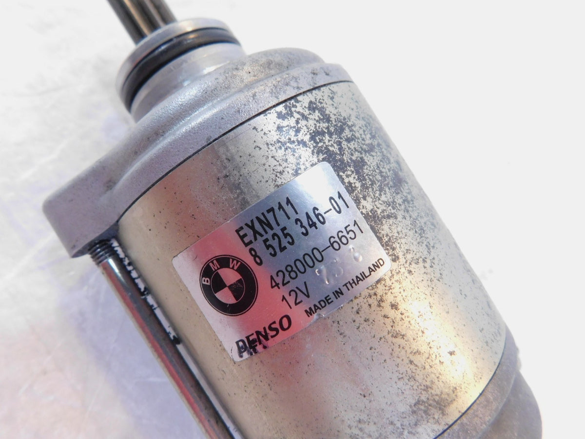 BMW S1000RR S1000R S1000XR HP4 Silver Electric Engine Starter Starting Motor - C3 Cycle