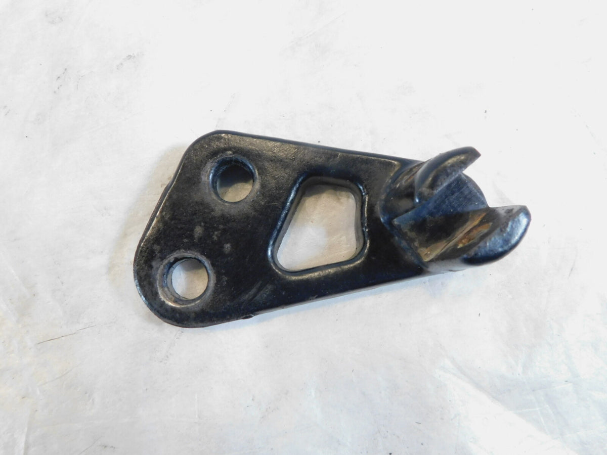 Harley Dyna Super Glide & Low Rider Black Left Passenger Footpeg Mount Bracket - C3 Cycle