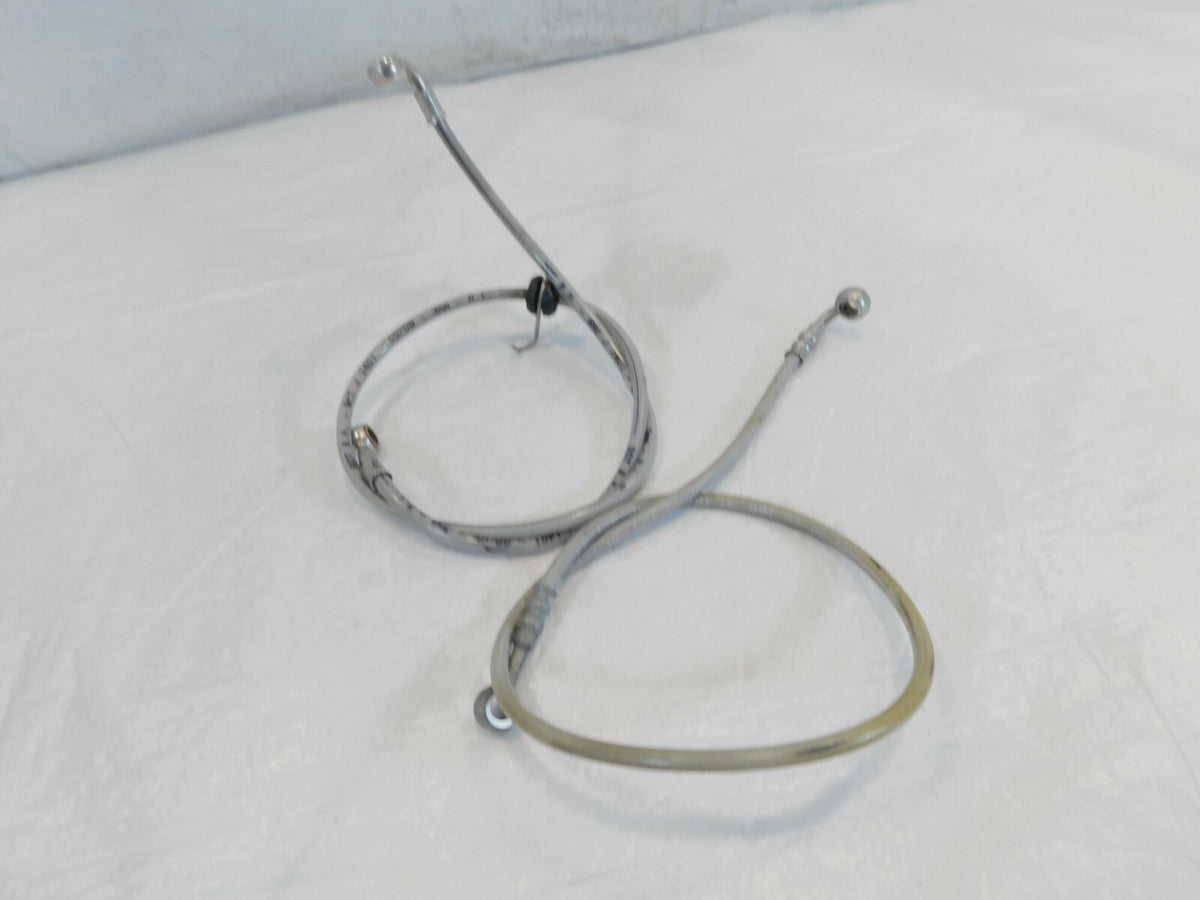 2009 Aprilia RSV1000R RSVR RSV1000 Mille Front/Rear Brake Caliper Hose Pipe Line - C3 Cycle