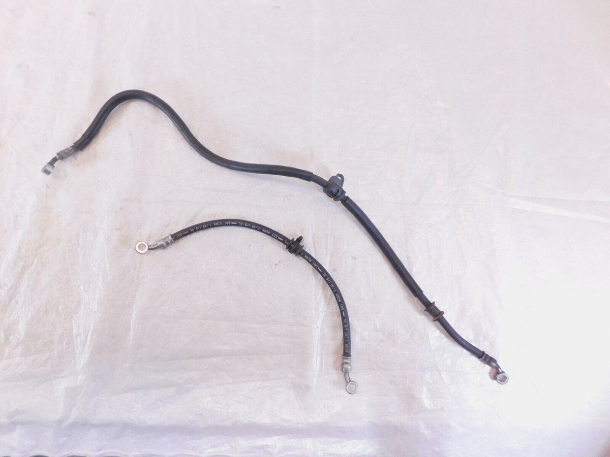 2008-2009 Suzuki B-King GSX1300BK Busa King Non ABS Front Brake Hose Pipe Lines - C3 Cycle