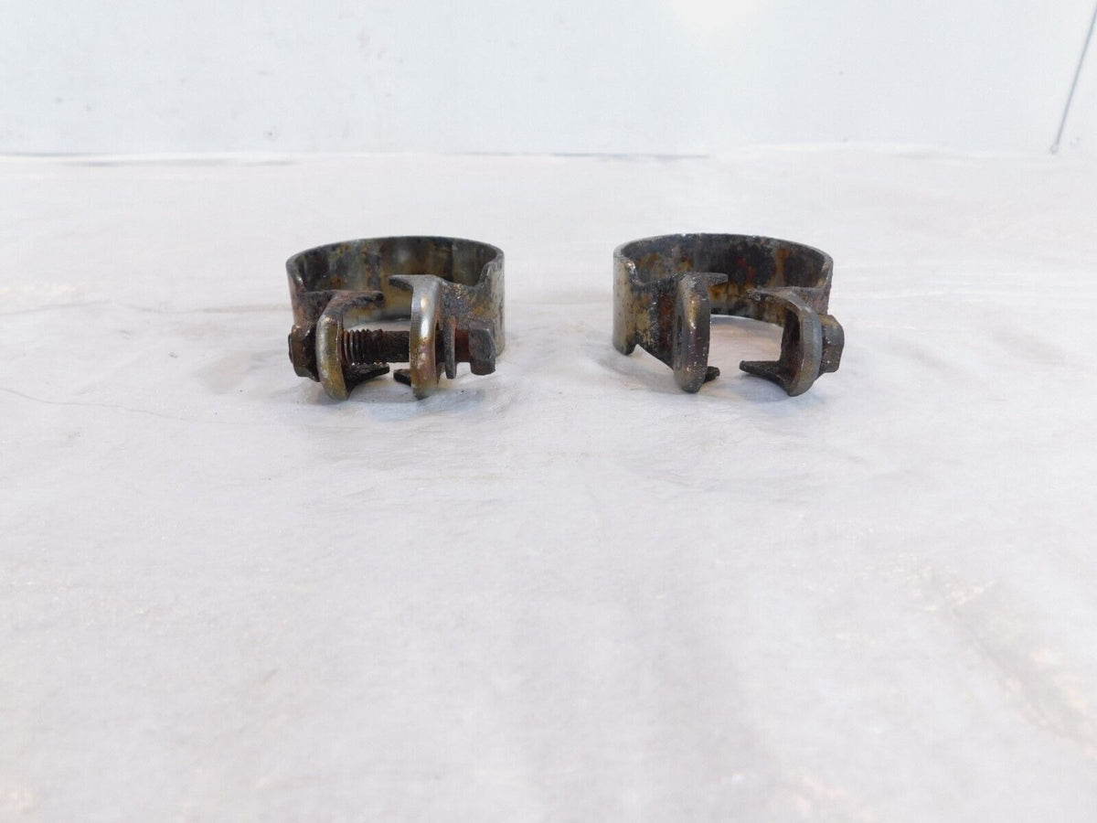 Kawasaki Vulcan 88 1500 VN1500A & VN750 Rear Exhaust Pipe Muffler Cover Clamps - C3 Cycle