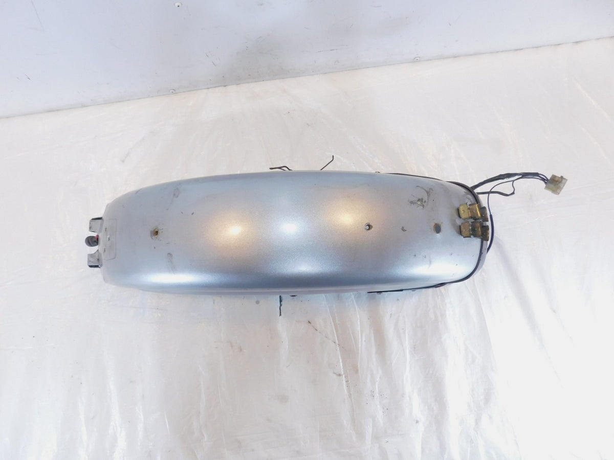 1981-1993 Harley Davidson Sportster 883 1100 1200 Silver Blue Rear Cover Fender - C3 Cycle
