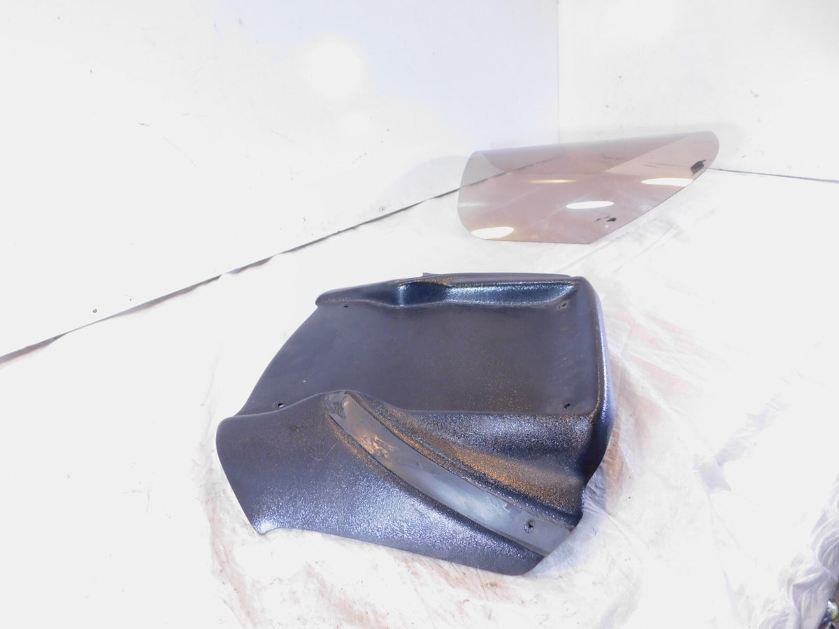 1993-1996 BMW K1100RS K1100 RS Front Windshield Wind Screen & Cover Panel Plate - C3 Cycle