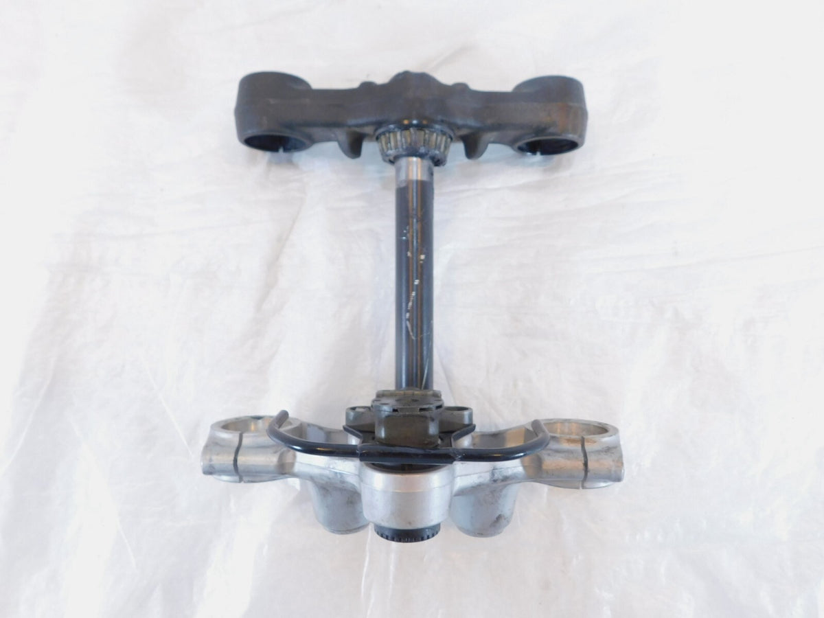 BMW F650 Funduro F650ST Front Fork Triple Tree Steering Stem w/ Lock - No Key - C3 Cycle
