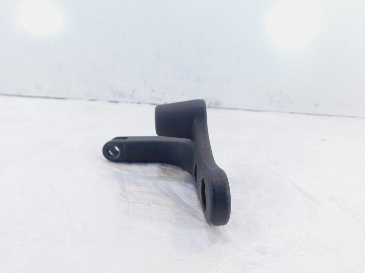 Harley Davidson Dyna FXDWG Wide Glide Black Left Forward Controls Mount Bracket - C3 Cycle