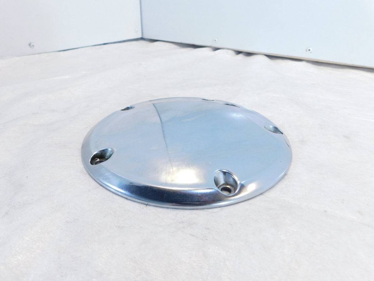 Harley Davidson Twin Cam Touring Dyna Softail Chrome Derby Clutch Cover 25415-99 - C3 Cycle