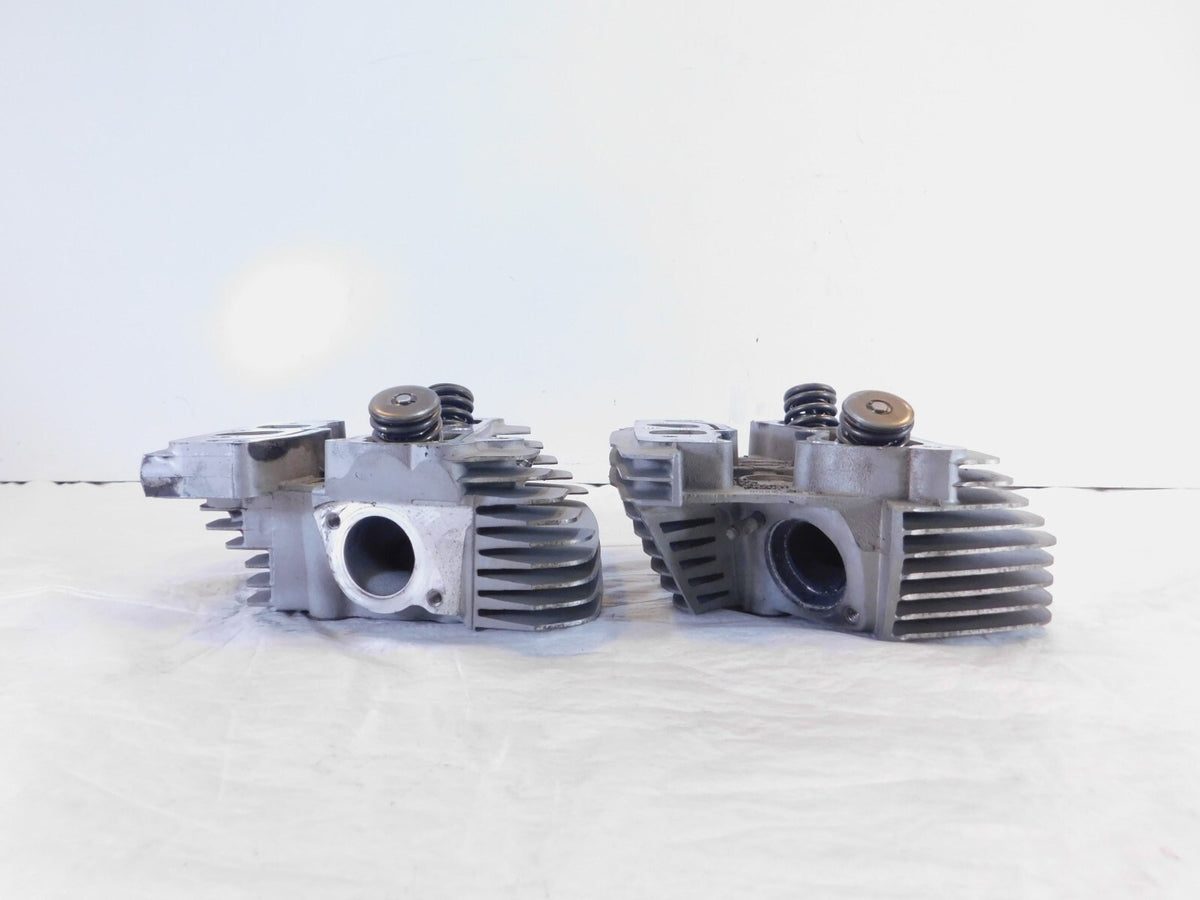 Harley Davidson Touring Softail & Dyna Silver Cylinder Heads & Valves w/ Springs - C3 Cycle