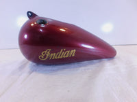 01 2001 Indian Gilroy Scout Left Side Blood Red Fuel Gas Petrol Tank